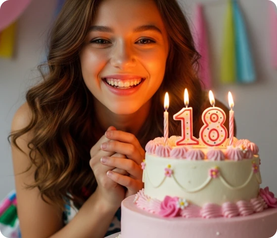 Bidrag nar barnet er over 18 ar